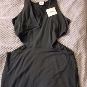 Black cutout dress